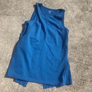 Athleta Blue Women’s Muscle Tank Top Shirt Sz Sm